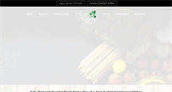 Desktop Screenshot of brettanthonyfoods.com